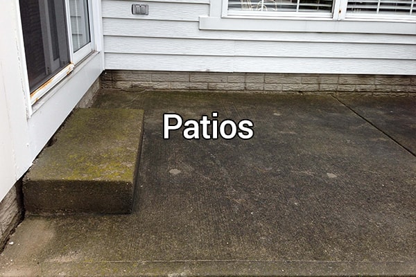 Patio jobs finished by Thiermann Mudjacking